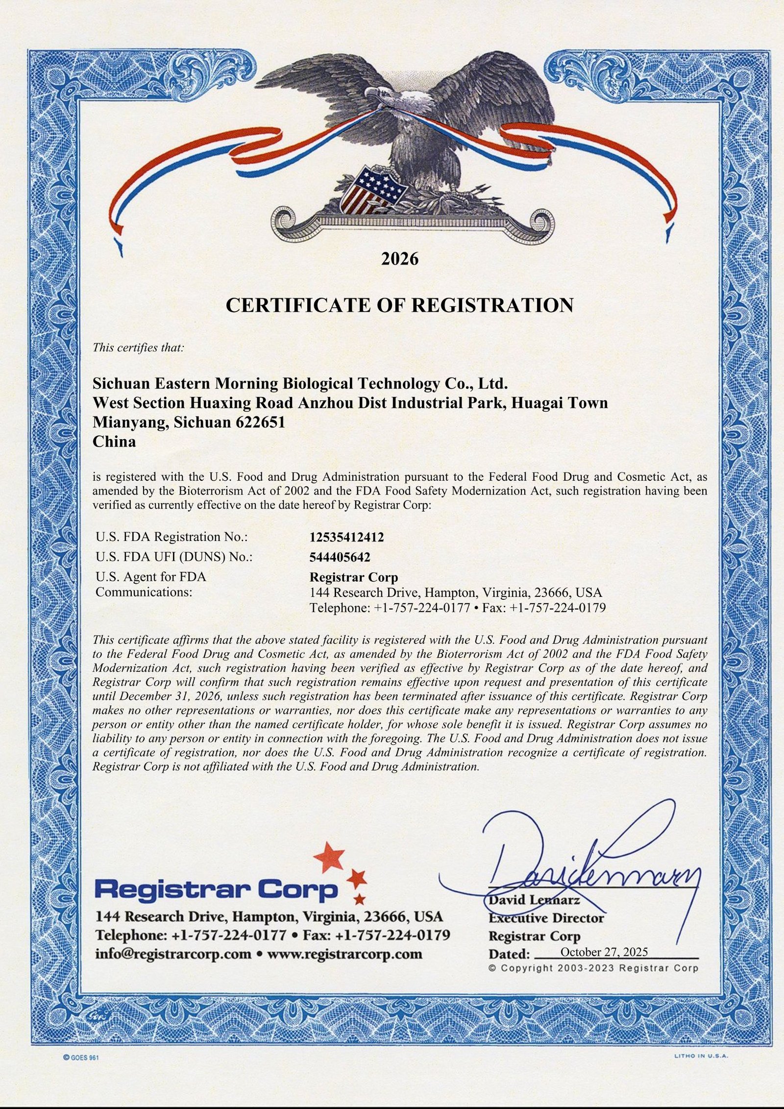 FDA Register