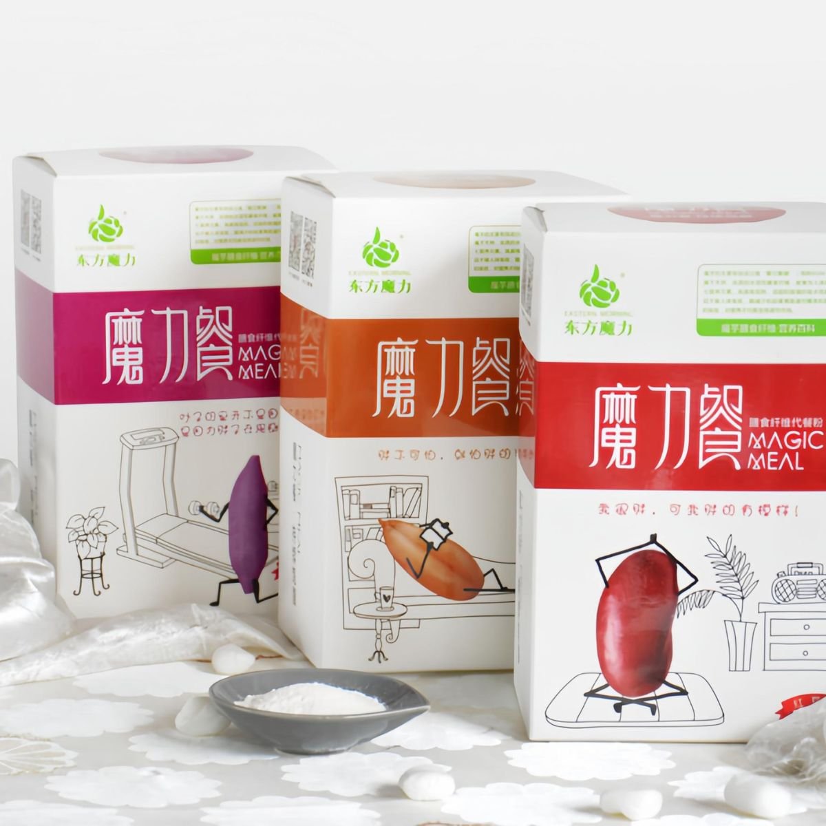 Konjac Fiber Powder for Meal Replacement