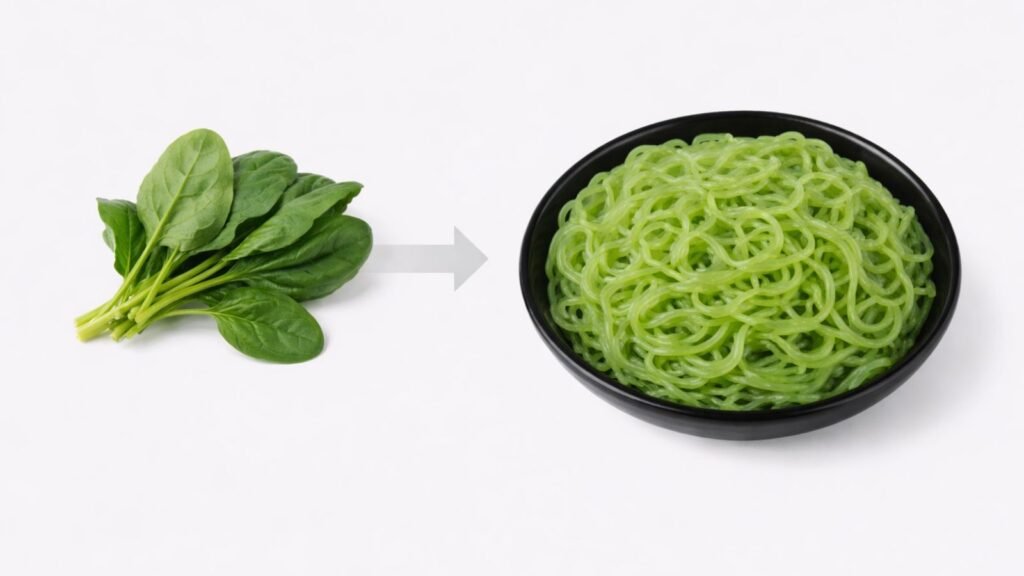 From fresh spinach to low-carb konjac noodles — a healthy plant-based pasta alternative.
