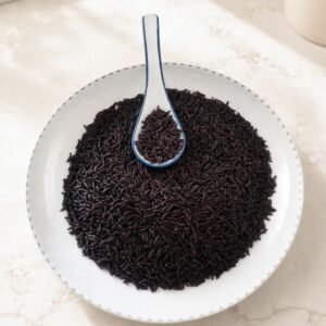 Riz noir séché instantané de Konjac