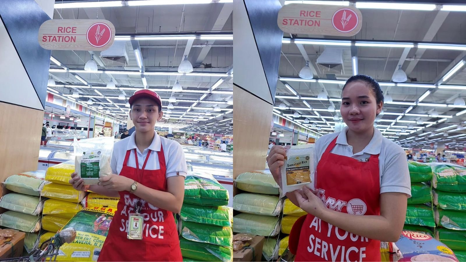 Physical stores selling konjac rice in Dubai