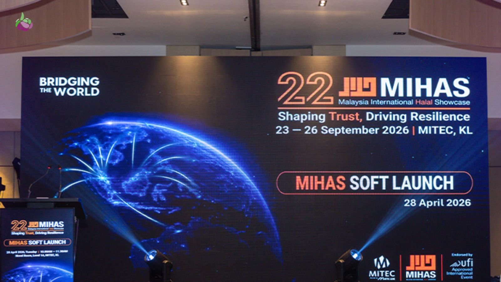 MIHAS 2026, la Feria Internacional Halal de Malasia, que se celebra en el MITEC de Kuala Lumpur y pone en contacto a compradores de todo el mundo con fabricantes de alimentos con certificación halal.